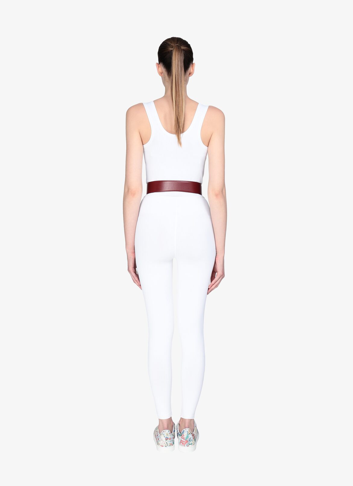 BELT CUIR LUX GRENAT ALAÏA GRANATROT BELT CUIR LUX GRENAT